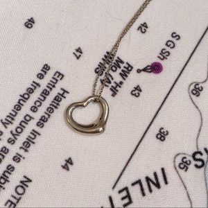 AuthenticTiffany & Co. Elsa Peretti Heart Necklace